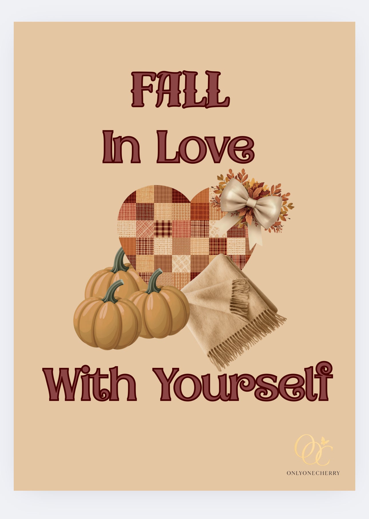 Fall In Love With Yourself NoteBook