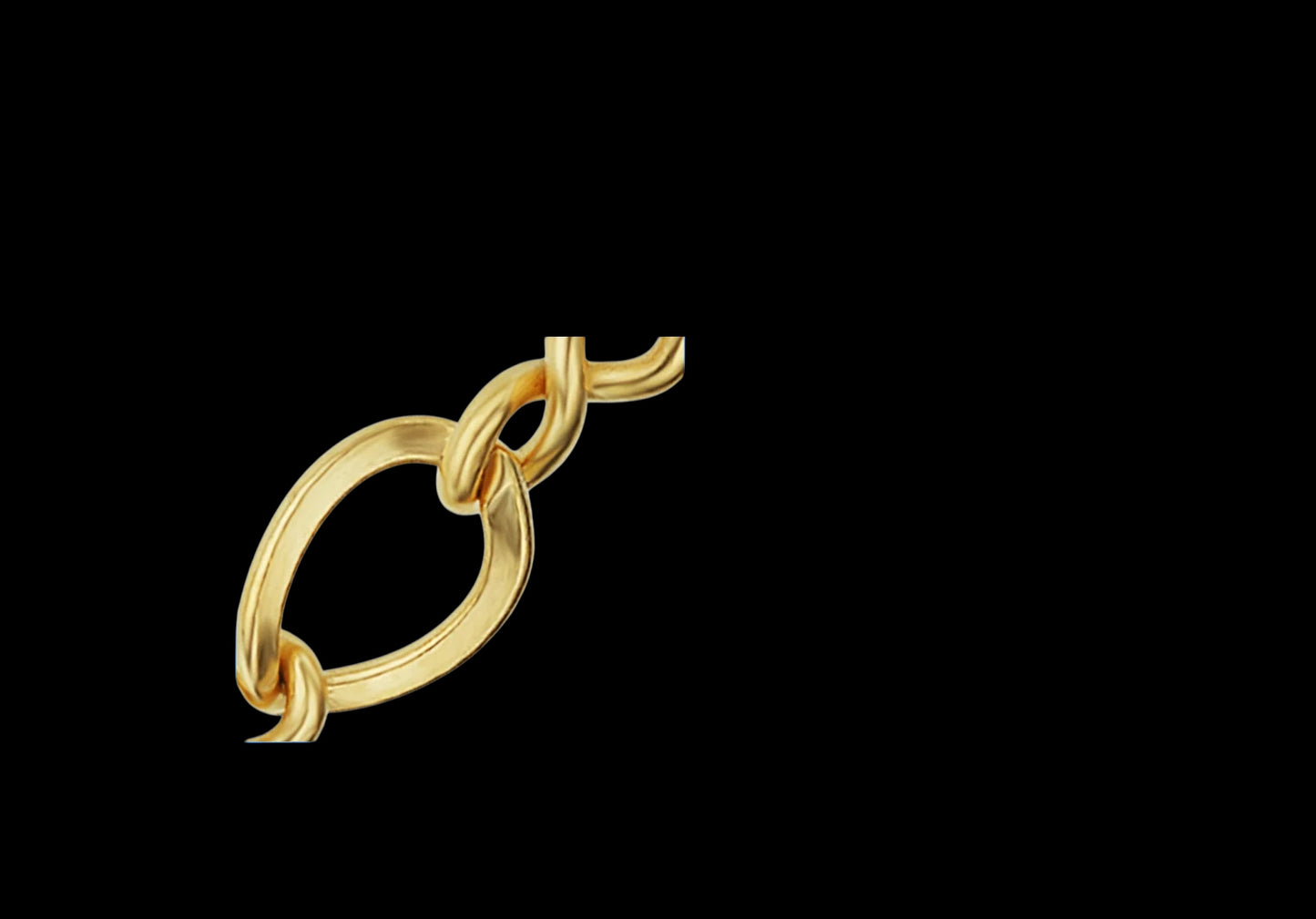 Figure Eight 14 K Gold Filled Unfinished Chain *Priced Per Inch*