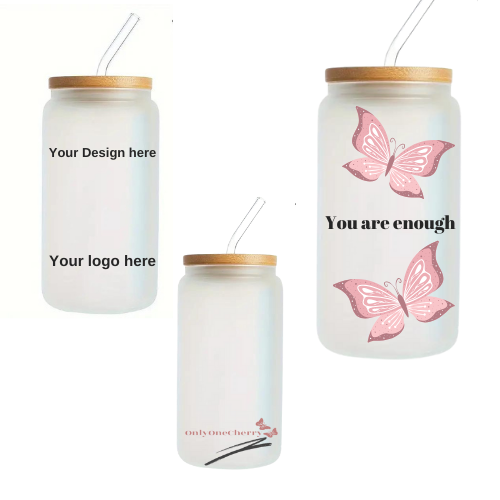 Frosted Glass Tumbler