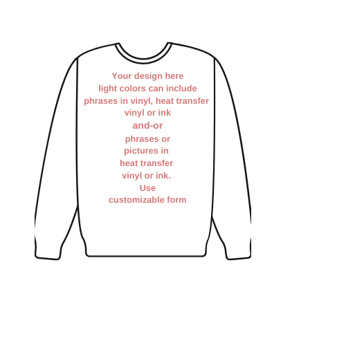 Customized Sweatshirt