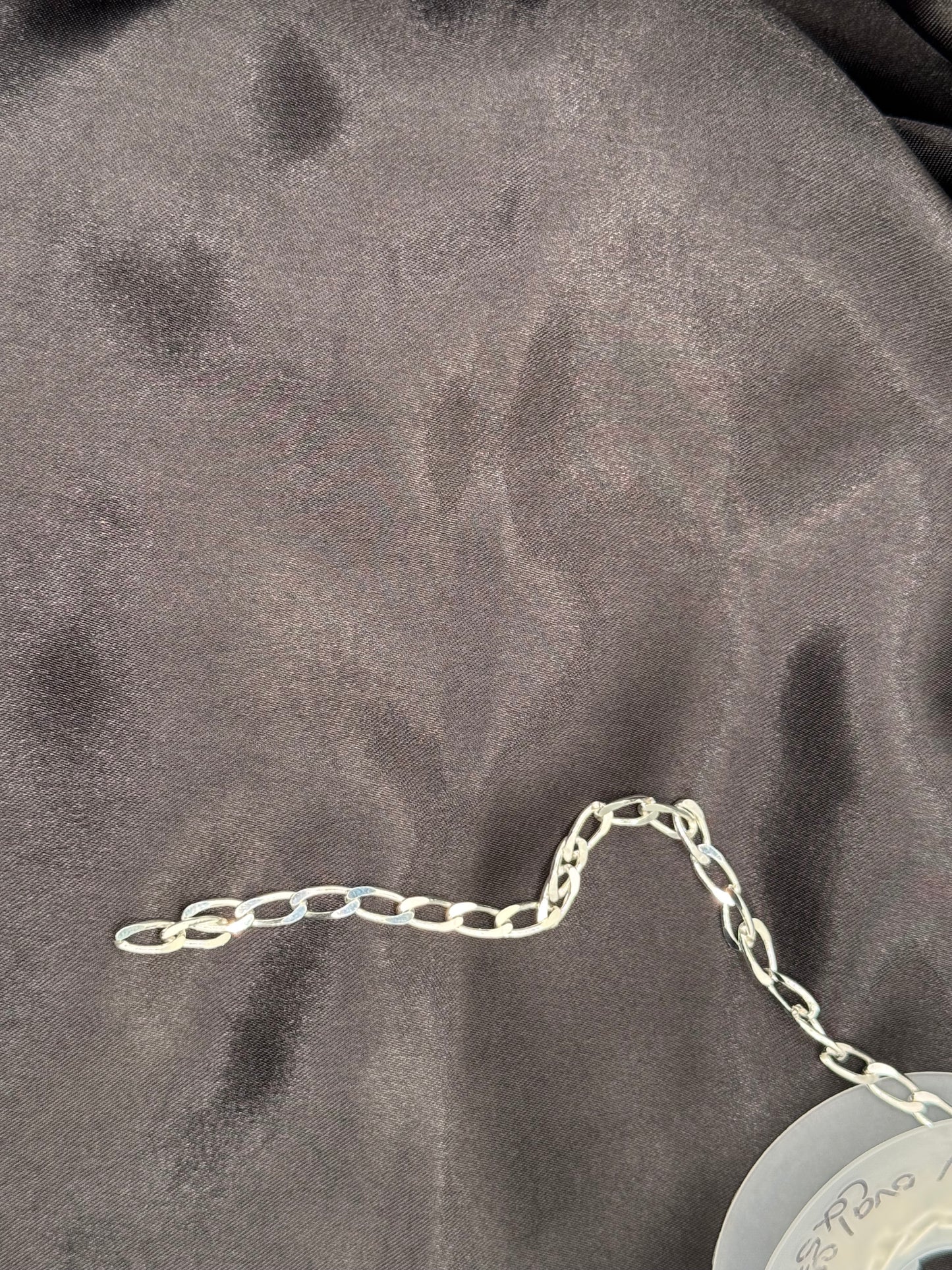 Heavy Oval Curb Chain .925 sterling silver