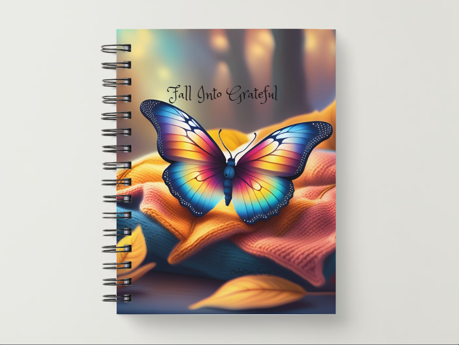 Fall Into Grateful Notebook/Journal